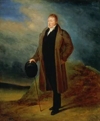 Portrait du Général La Fayette en tenue civile, 1824